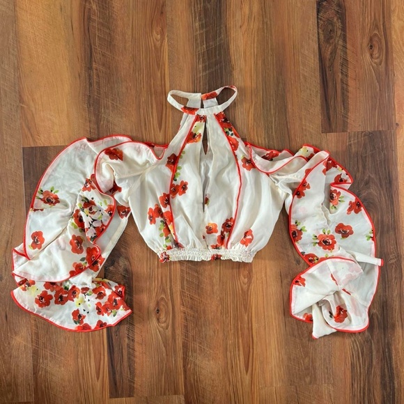 House Of Harlow x Revolve Blouse - Picture 2 of 6